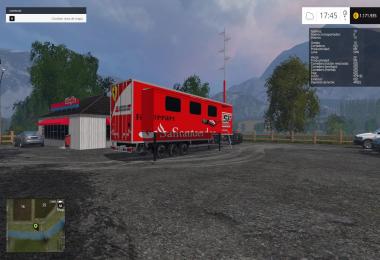 SKINS TRAILER - FERRARI F1/BANCO SANTANDER FINAL-  IMPROVED