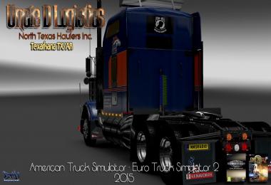 B62-Kenworth T800 Uncle D Logistics North Texas Haulers Inc. Skin V1
