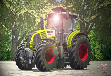 Claas Axion 850 V2 + Washable