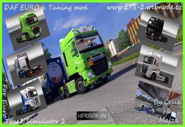 DAF XF Euro 6 Tuning mod