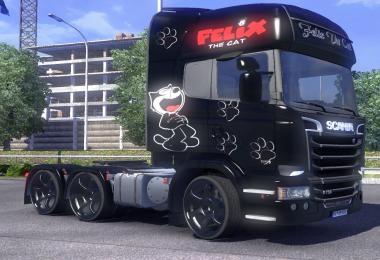 Felix The Cat Scania Skin 1.16