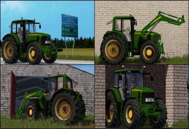 JOHN DEERE 6830 FRONTLOADER v1