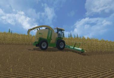 Krone BigX 1100 mit 300000 Liter Silagetank v1.0