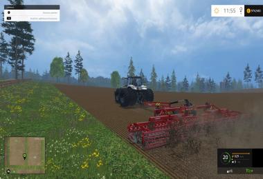 Lemken Heliodor wide tripple pack with steering axles v1.2 Final
