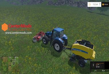 New Holland 20000L Capacity Twin Baler Add Grass Pack v1.0