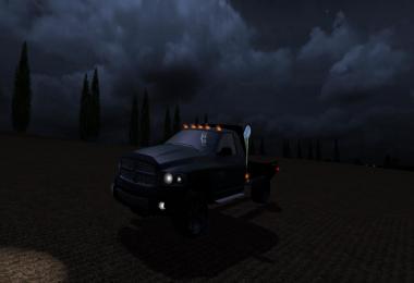 Piqup flatbed with stacks