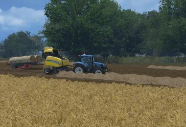 Pro New Holland Roll Bel T 150 Attacher v2.0