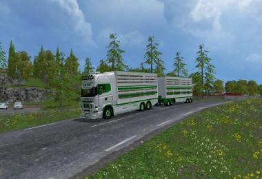 Scania cattle trailer v1.0