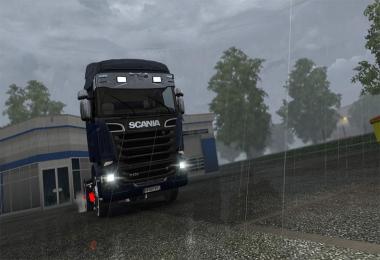 Scania Chrome Sunshield