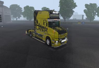Skin for Scania longline T King v1