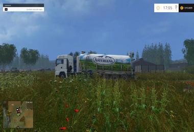 SKINS MILK TRAILER: CENTRAL LECHERA ASTURIANA FINAL