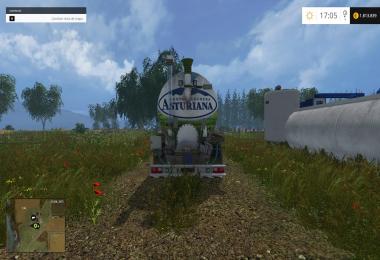 SKINS MILK TRAILER: CENTRAL LECHERA ASTURIANA FINAL