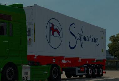 Stobart Container Trailer