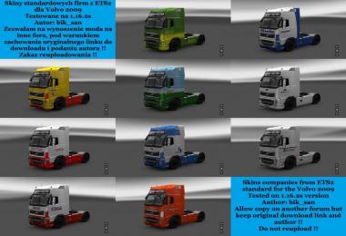 Volvo company skin for ETS  1.16.x