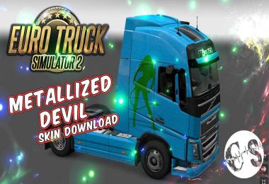 Volvo FH 2012 Metallized Devil Skin