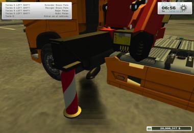 Volvo FH16 with crane V1