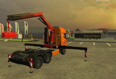 Volvo FH16 with crane V1