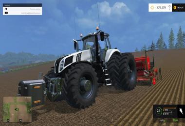 White New Holland T8's 4 pack Final Version's V1.5 Final