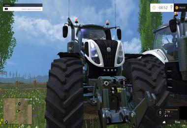 White New Holland T8's 4 pack Final Version's V1.5 Final