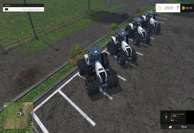 White New Holland T8's 4 pack Final Version's V1.5 Final