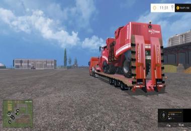 Low Loader Galtrailer U.S.A. SC v2.0