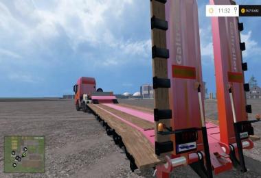 Low Loader Galtrailer U.S.A. SC v2.0