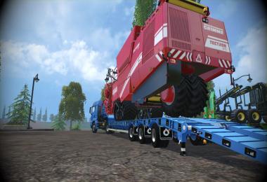 Low Loader Galtrailer U.S.A. SC 1.0 Clean