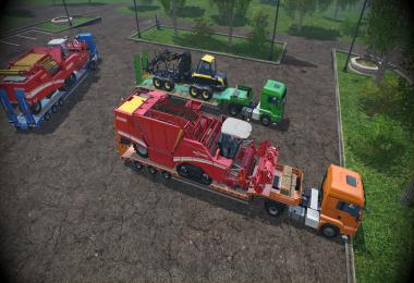 Low Loader Galtrailer U.S.A. SC 1.0 Clean