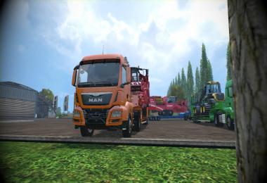 Low Loader Galtrailer U.S.A. SC 1.0 Clean