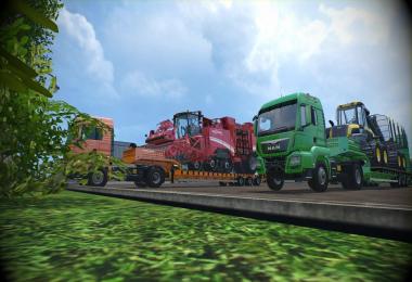 Low Loader Galtrailer U.S.A. SC 1.0 Clean