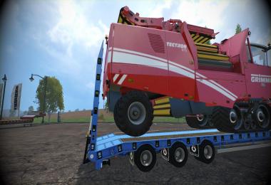 Low Loader Galtrailer U.S.A. SC 1.0 Clean
