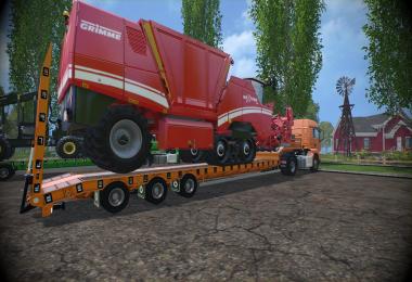 Low Loader Galtrailer U.S.A. SC 1.0 Clean