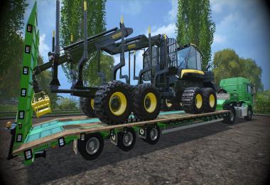Low Loader Galtrailer U.S.A. SC 1.0 Clean