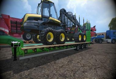 Low Loader Galtrailer U.S.A. SC 1.0 Clean
