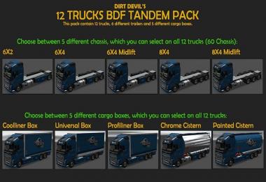BDF Tandem Truck Pack v30.0