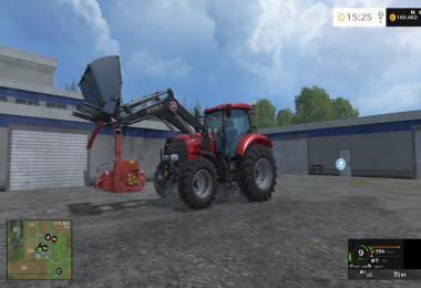 Case Puma 230 cvx front loader v2.4 Reifen Fix Rot