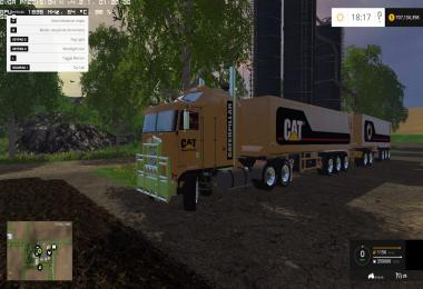 CAT - Truck + Trailer 350.000 Liters FS 2015