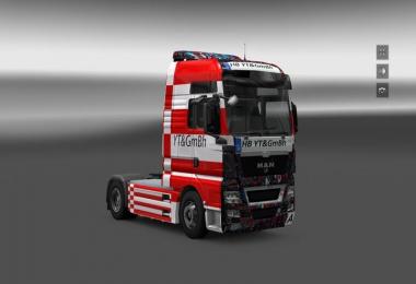 Companies skin YT GmBH MAN Tgx v1.16.2