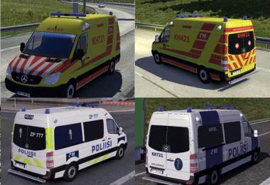 Fin Police and Ambulance AI Cars v2.2.1