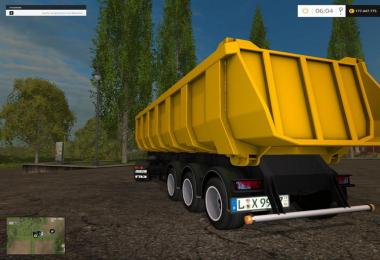 GAZ titanium with trailer v1.41 Deutsche Kennzeichen