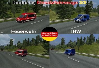 German Rescue Cars V1 for ETS2 1.16x