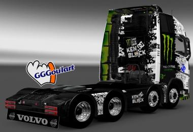 GGG Skin Pack to Volvo FH16 2013 v18 by Ohaha