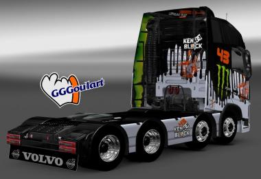 GGG Skin Pack to Volvo FH16 2013 v18 by Ohaha