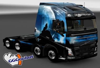 GGG Skin Pack to Volvo FH16 2013 v18 by Ohaha