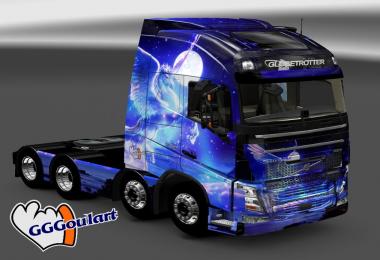 GGG Skin Pack to Volvo FH16 2013 v18 by Ohaha