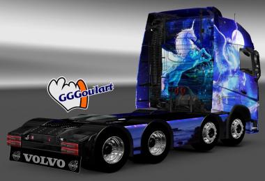 GGG Skin Pack to Volvo FH16 2013 v18 by Ohaha