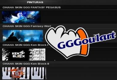 GGG Skin Pack to Volvo FH16 2013 v18 by Ohaha