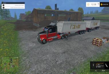 Grain hopper whit dolly v1