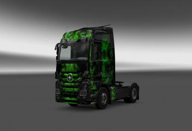 Greenflame Mercedes Skin