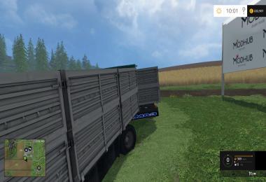 KamAZ 53212 Yellow + Trailer GKB v2.0